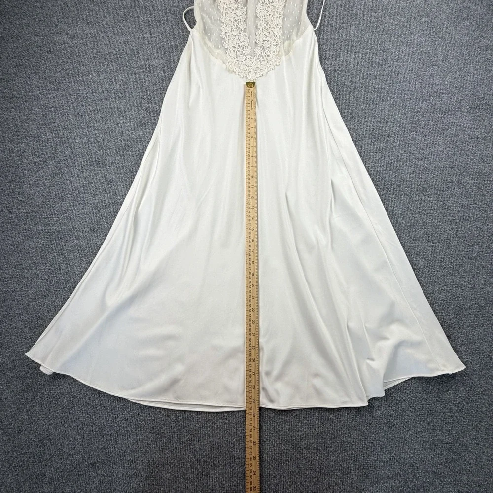 Bridal Ivory Lace Robe Set Flora Nightgown Slip‎ Honeymoon Romantic S